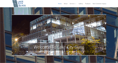 Desktop Screenshot of lakecityglass.com